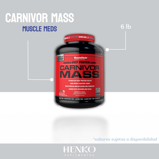Carnivor Mass | Muscle Meds | 6lb