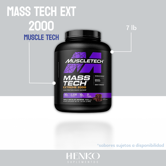 Mass Tech Ext 2000 | MUSCLE TECH | 7lb