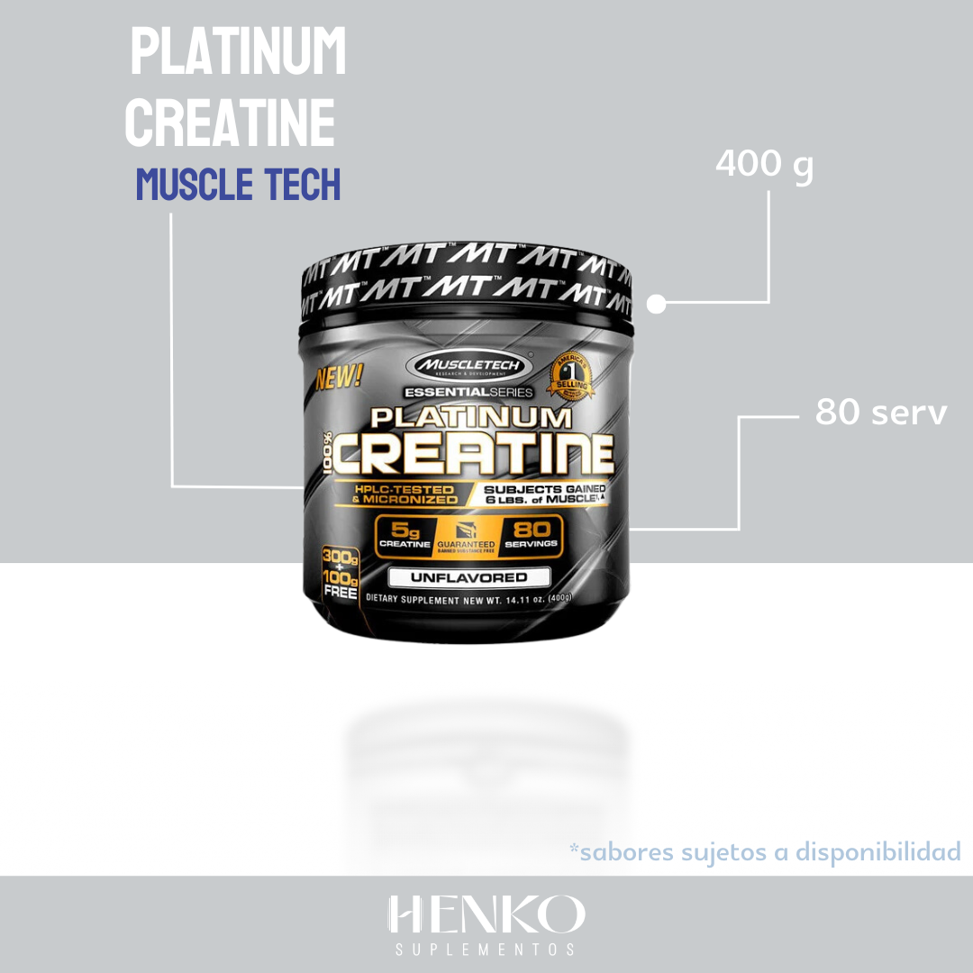Platinum Creatine | Muscle Tech | 400 g
