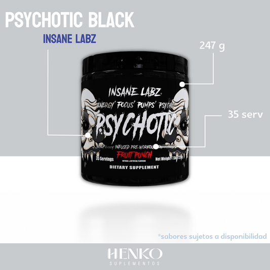 Psychotic Black | INSANE LABZ | 247g