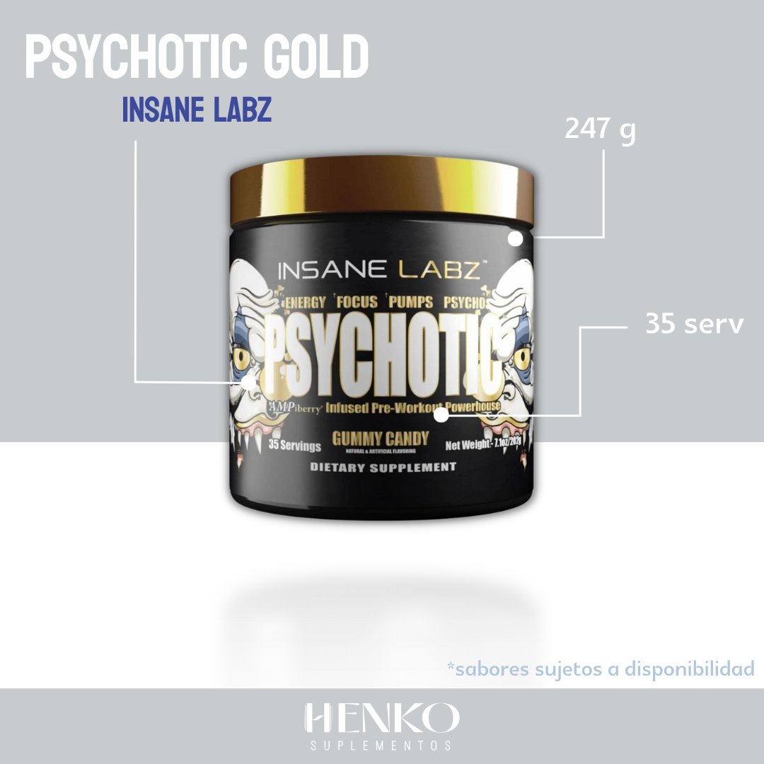 Psychotic Gold | INSANE LABZ | 247g